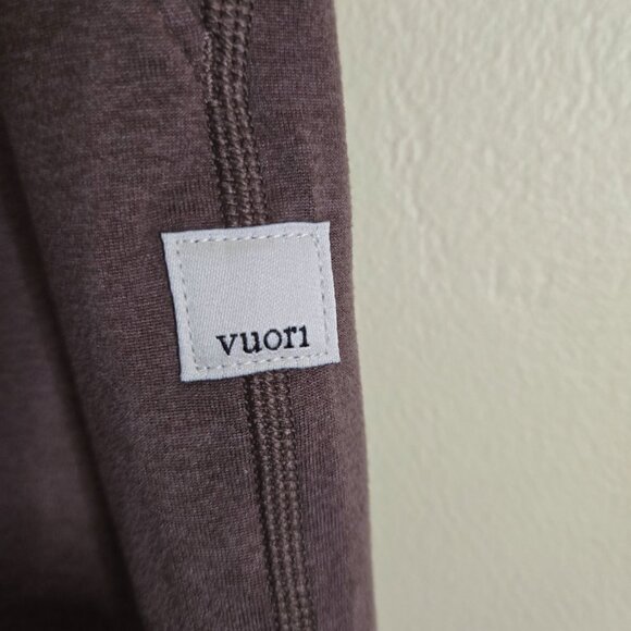 Vuori Performance Jogger Java Heather Dreamknit Super Soft Pockets Size L - Picture 8 of 10